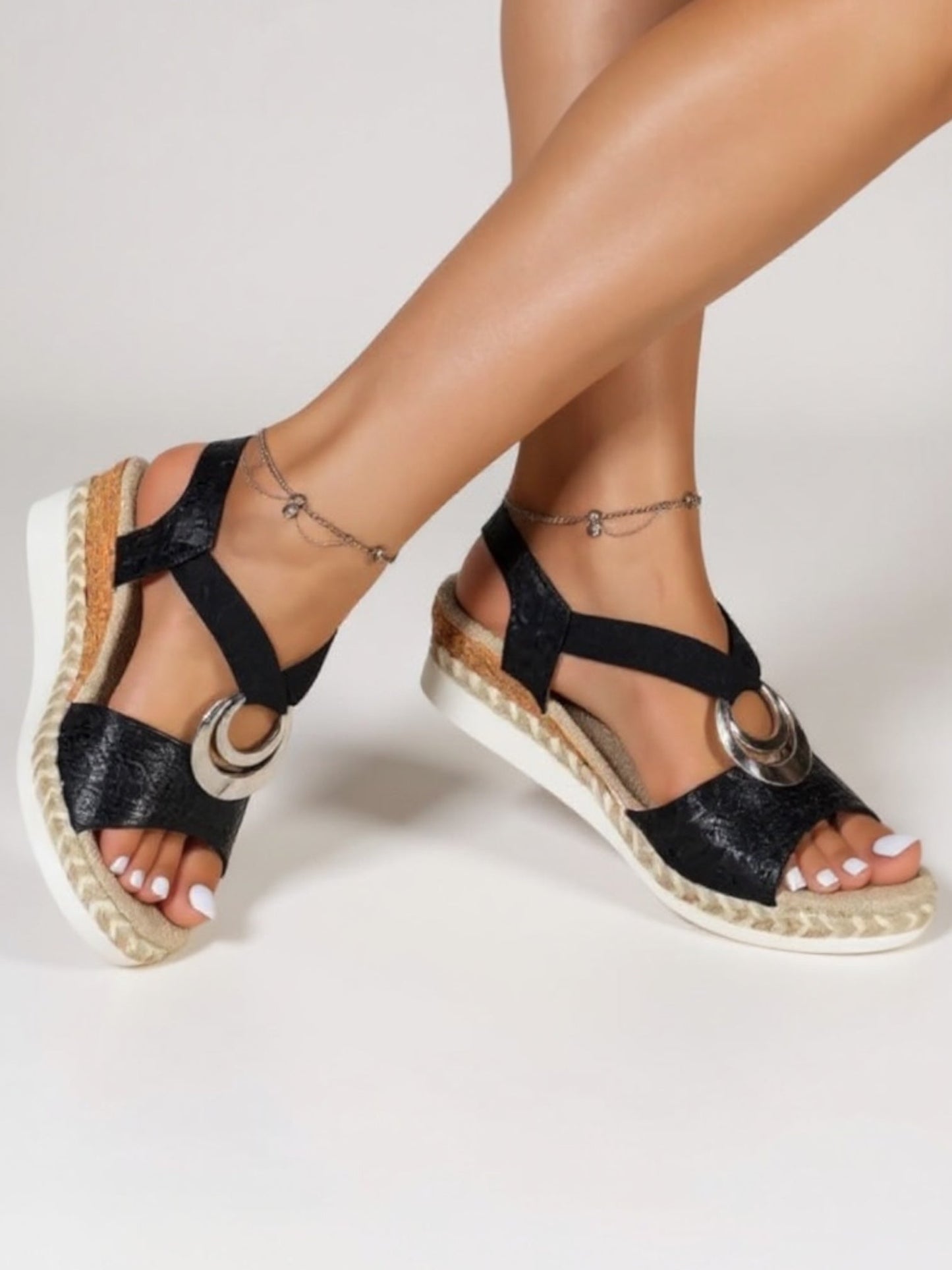 Women's Cushioned Sandals Jade Green