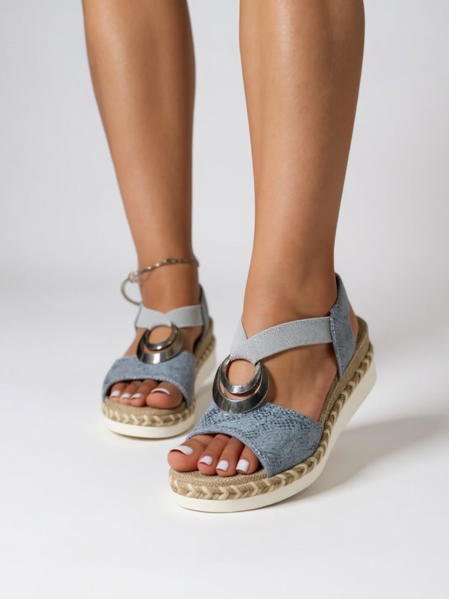 Women's Cushioned Sandals Jade Green