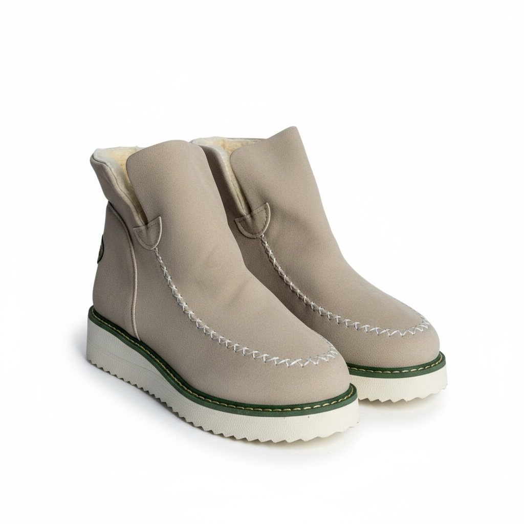 Women's Ankle Boots Moc Toe Low Platform