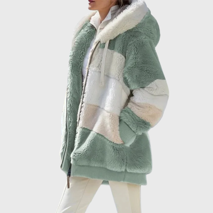 Warm Fleece Hoodie Coat