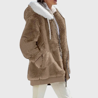 Women's Winter Jacket Panelled Design