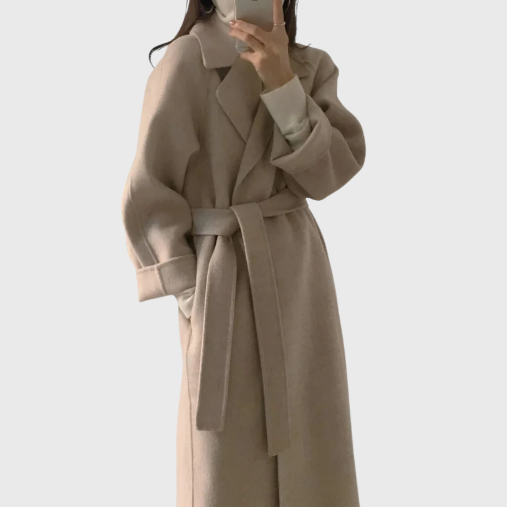 Women's Belted Overcoat