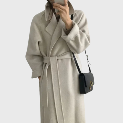 Women's Belted Overcoat