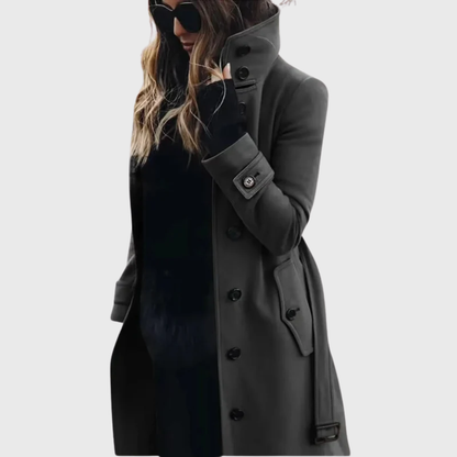 Water Repellent Long Trench Coat