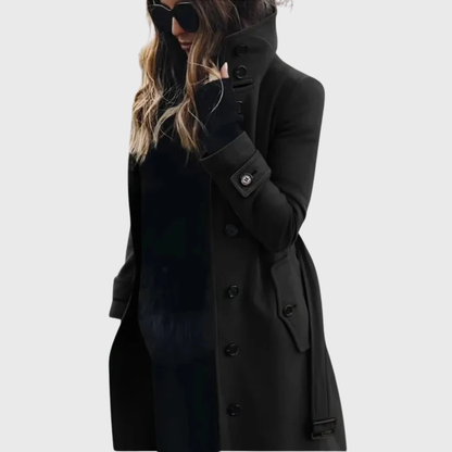 Water Repellent Long Trench Coat