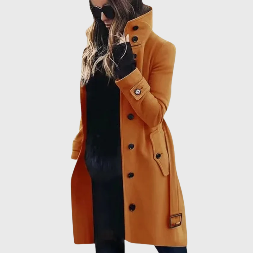 Water Repellent Long Trench Coat