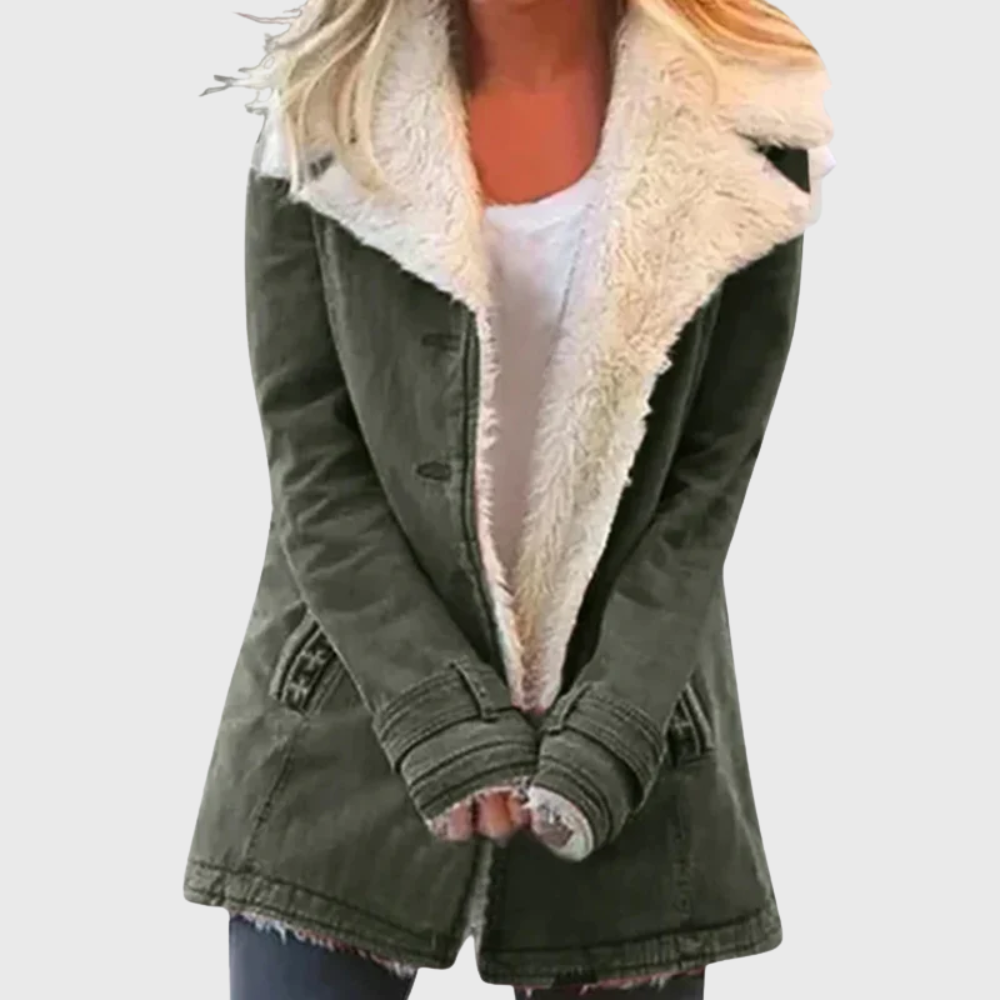 Women's Winter Coat Wide Collar