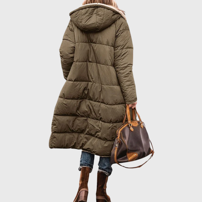 Reversible Puffer Coat Waterproof Lined
