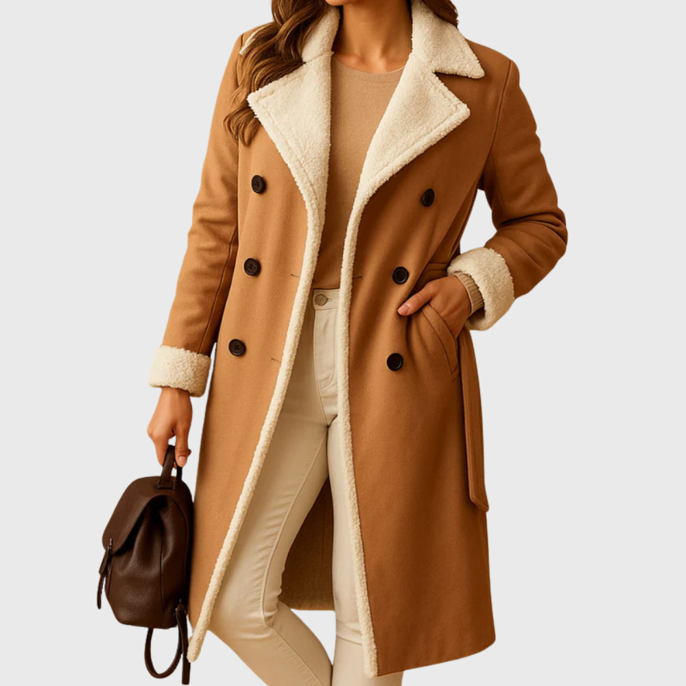 Thermal Insulated Faux Fur Parka Coat