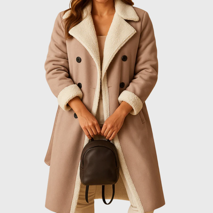 Thermal Insulated Faux Fur Parka Coat