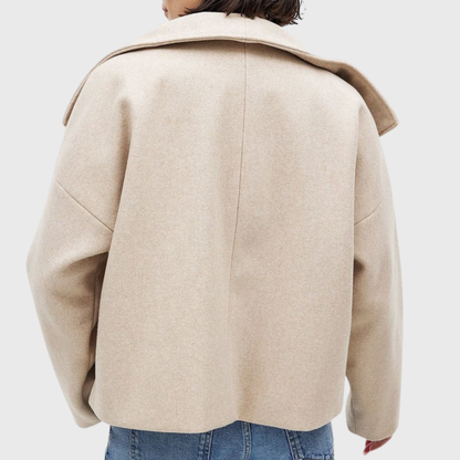 Women's Wide Lapel Coat