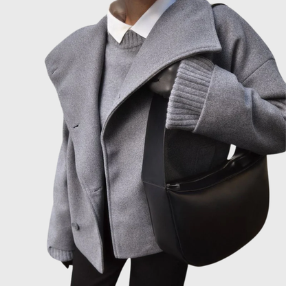 Women's Wide Lapel Coat