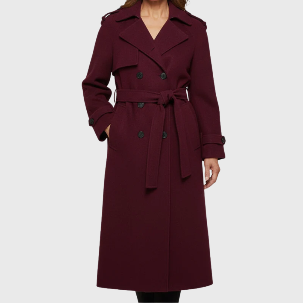 Women's Longline Overcoat - VibreMode