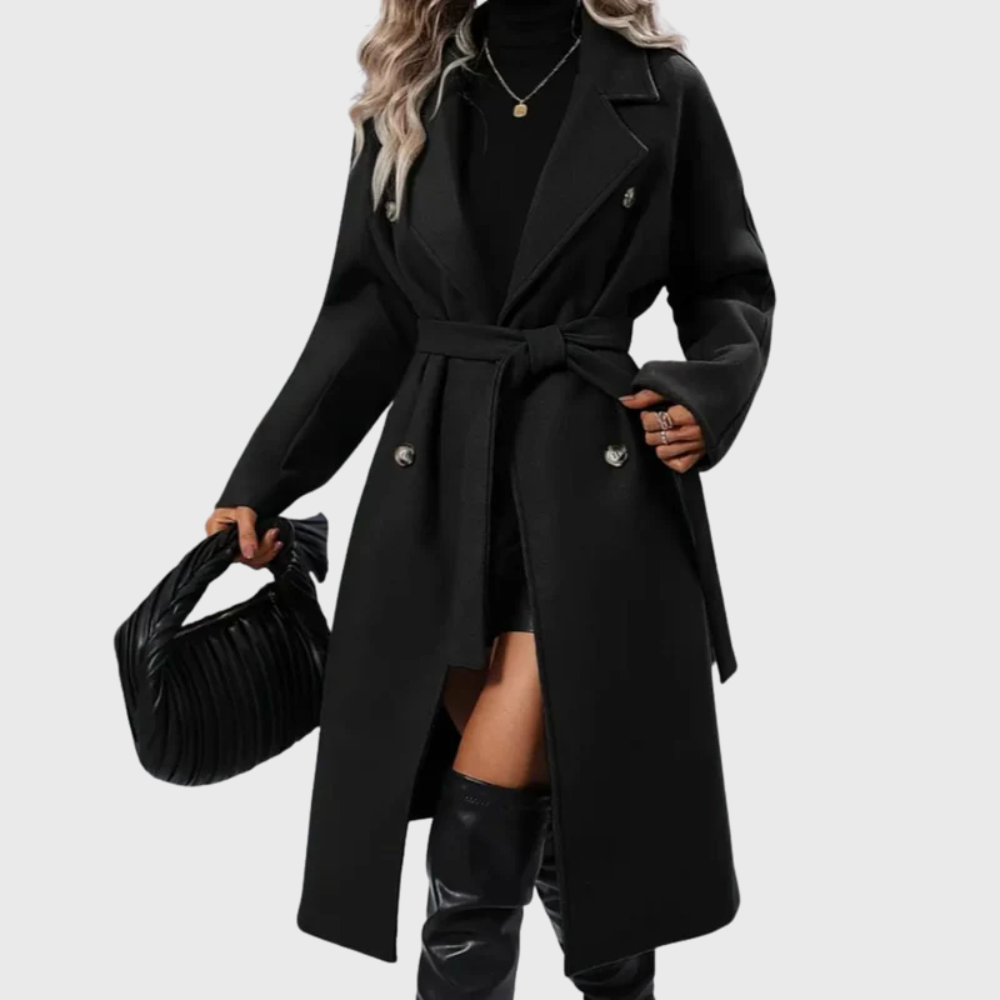 Women's Belted Waist Coat - VibreMode