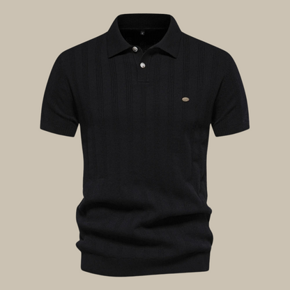 Men's Merino Wool Polo Shirt - VibreMode