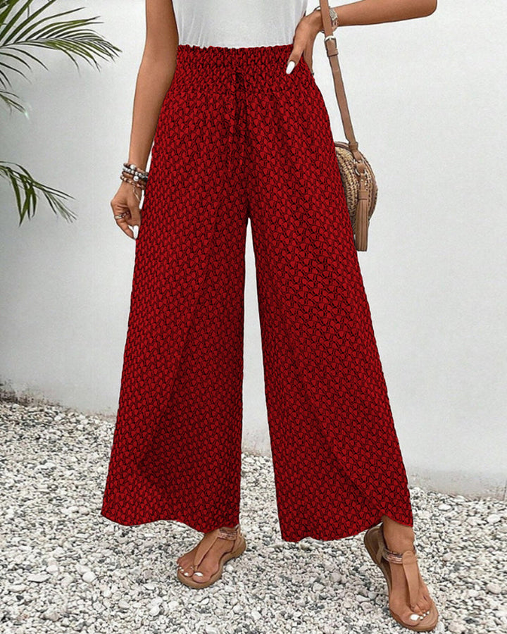 Women's High Waist Palazzo Trousers