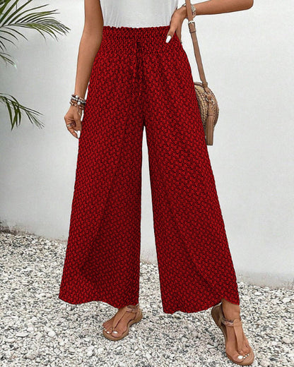 Women's Pull-On Trousers Elastic Waistband