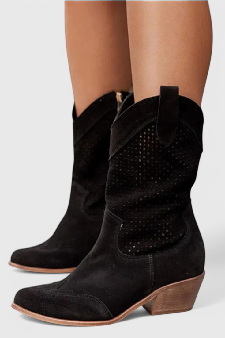 Women's Western Block Heel Boots