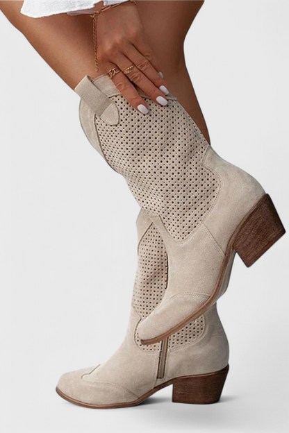 Women's Western Block Heel Boots