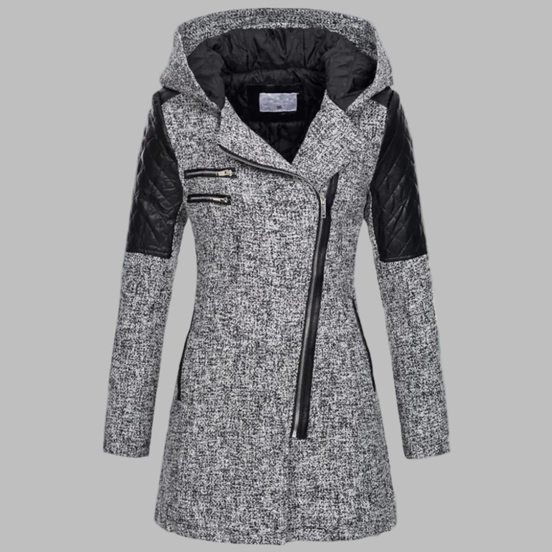 Women's Winter Parka Coat With Hood - VibreMode
