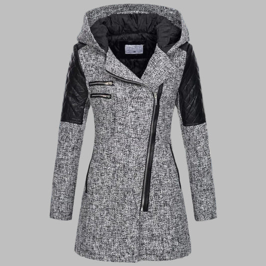 Women's Winter Parka Coat With Hood - VibreMode