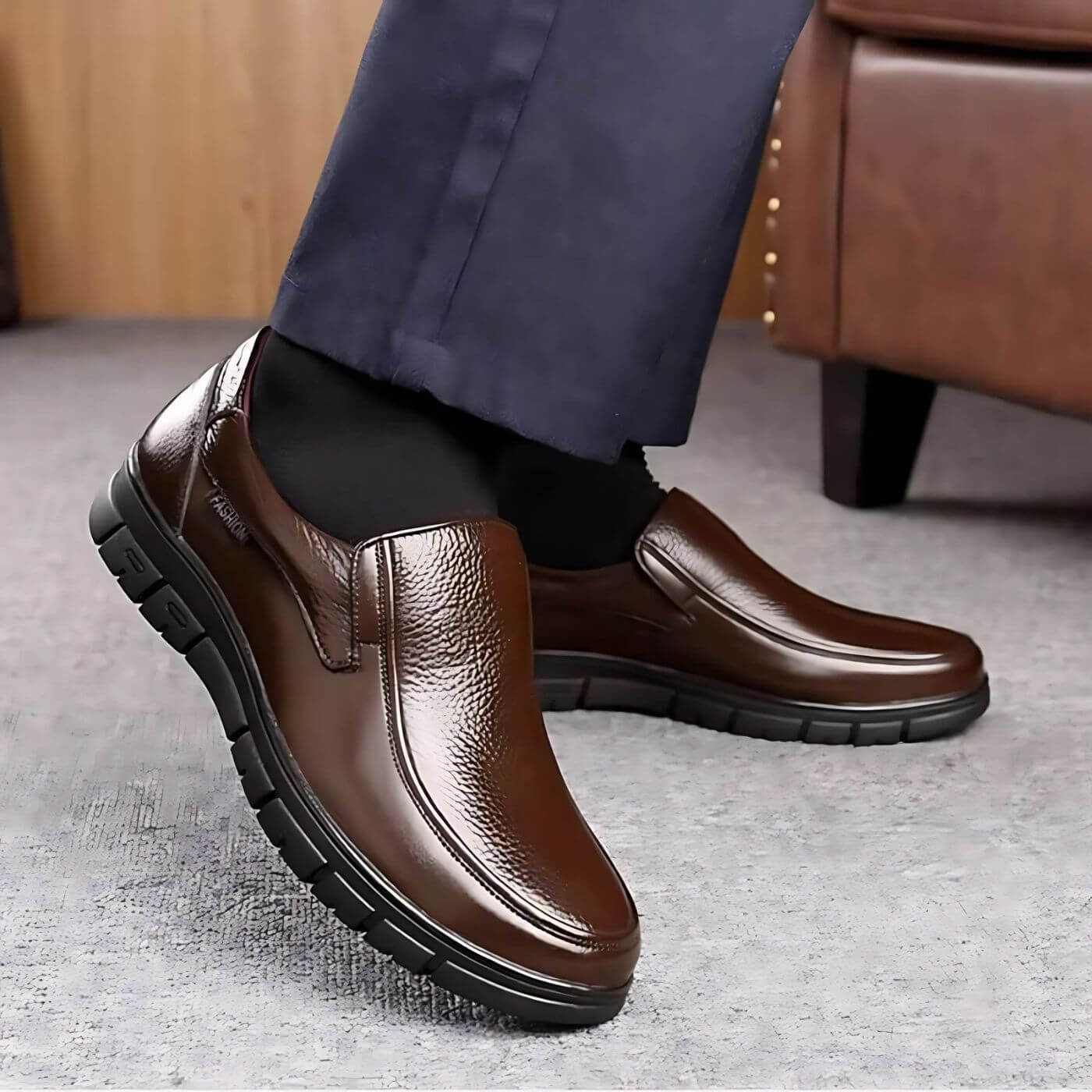 Elegant Mens Slip-On Shoes