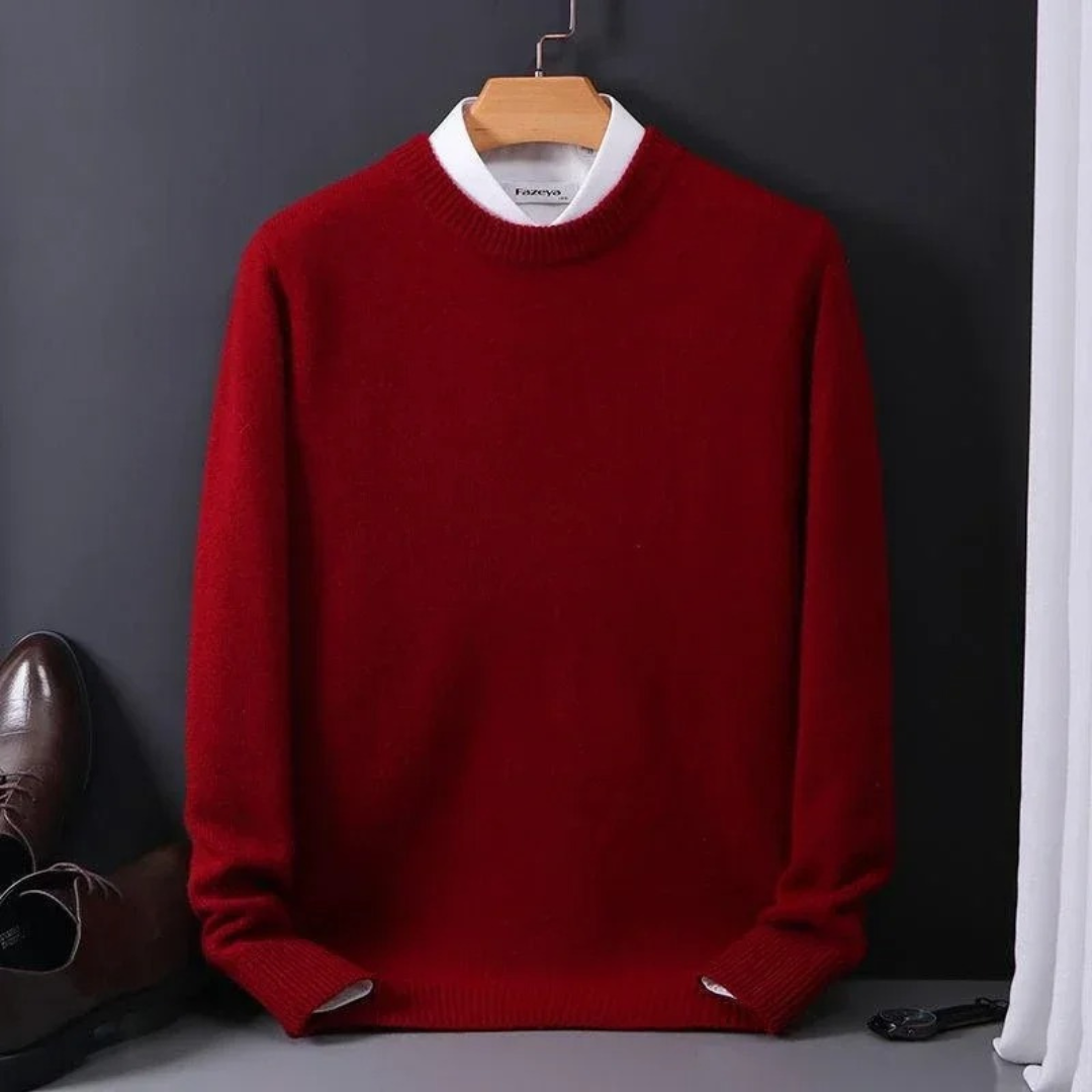 Men's Long Sleeve Pullover Sweater
