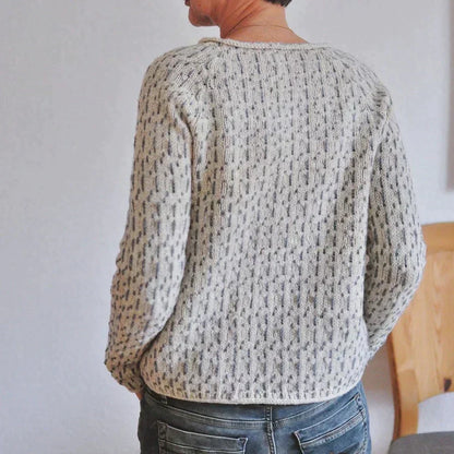 Women's Casual Knit Boat Neck Sweater