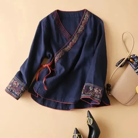 Relaxed Fit Blouse Lightweight Breeze Pattern