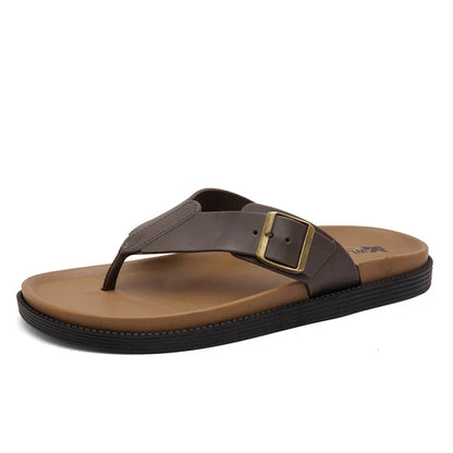 Chic Vegan Leather Summer Sandals