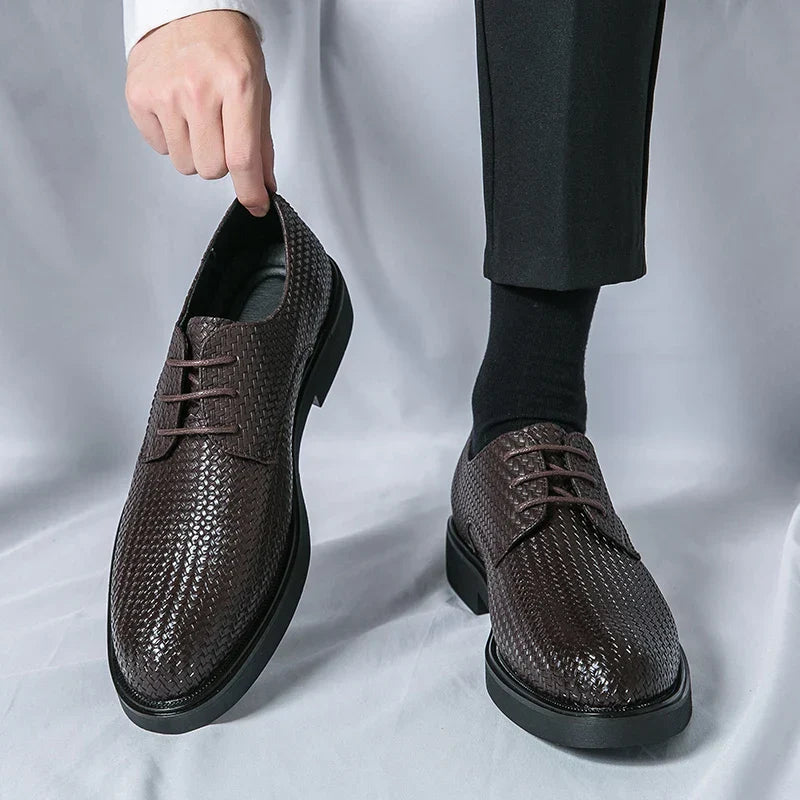 Classic Woven Leather Shoes