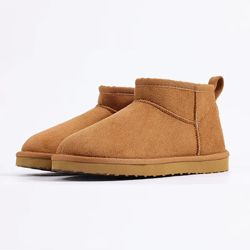 Women's Low Ankle Flat Boots - VibreMode