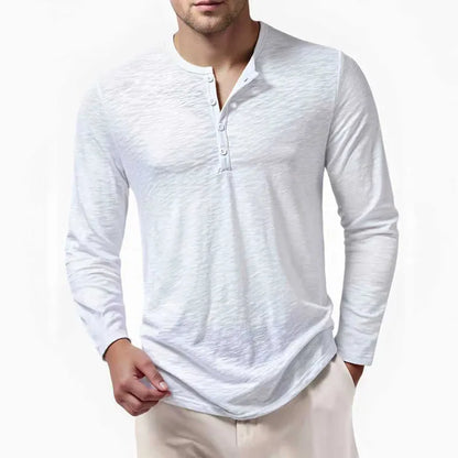 Women's Long Sleeve Henley Shirt