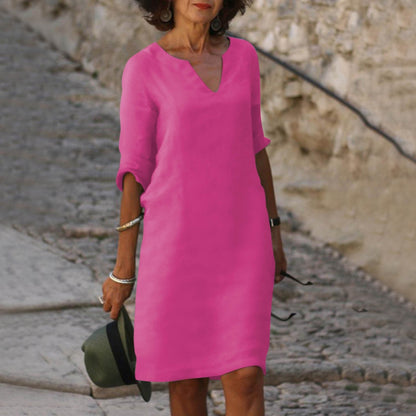 Women's V-Neck Summer Dress