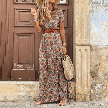 Women's Vintage Boho Dress