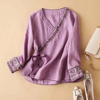Relaxed Fit Blouse Lightweight Breeze Pattern
