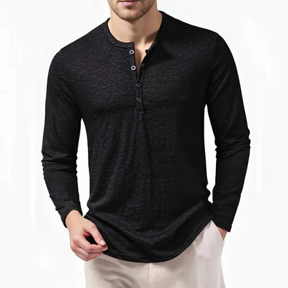 Women's Long Sleeve Henley Shirt