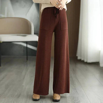Women's Wool Relaxed Fit Pants