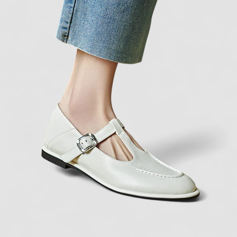 Women's Mary Jane T-Strap Shoes Rounded Toe