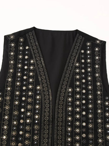 Women's Patterned Vest