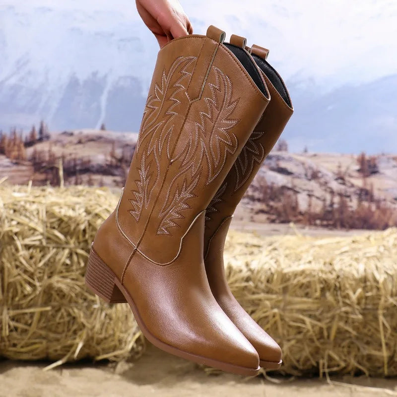Tess Orthopedic Cowboy Boots Supportive