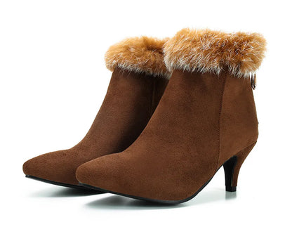 Women's Fur Ankle Boots