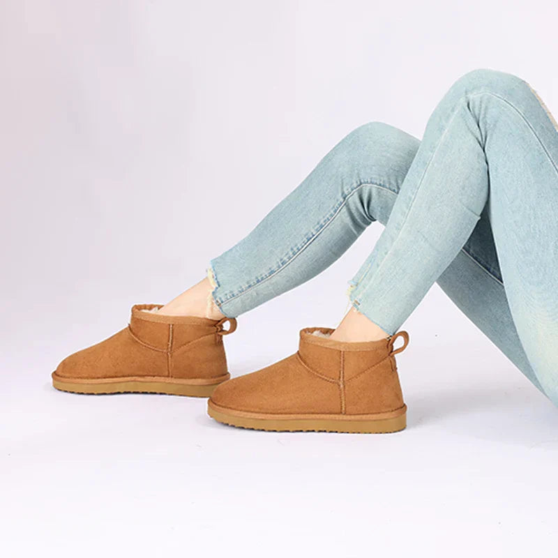 Women's Fuzzy Boots Warm