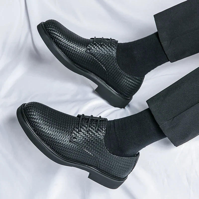 Classic Woven Leather Shoes