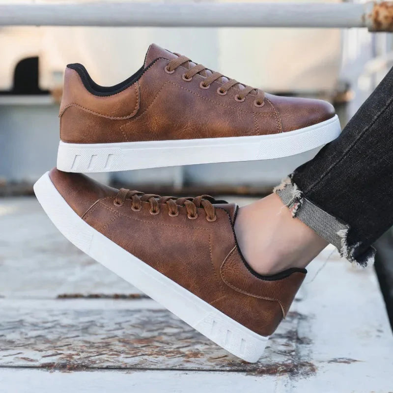 Bastien Leather Sneakers Caliboot