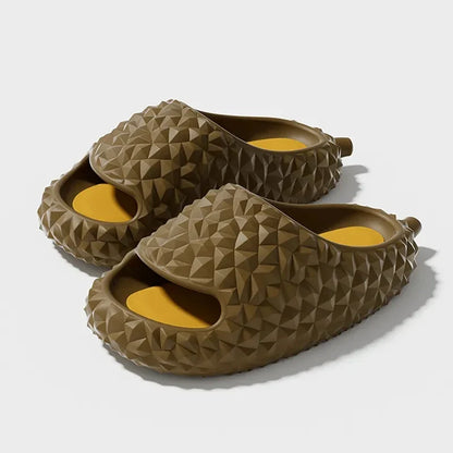 Warrior Fashion Durian Slippers For Women Eva Platform Soft Comfort House Slippers Woman Trendy Street Beach Sandals Summer 2023 - Jack Hafford