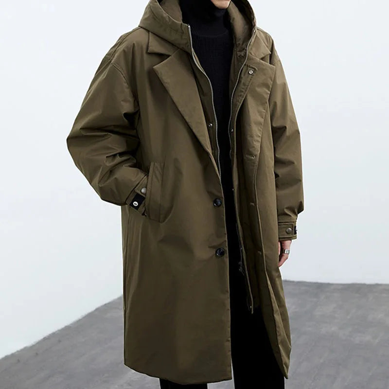 Darnell Men's Trench Coat - VibreMode