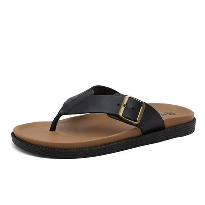 Chic Vegan Leather Summer Sandals