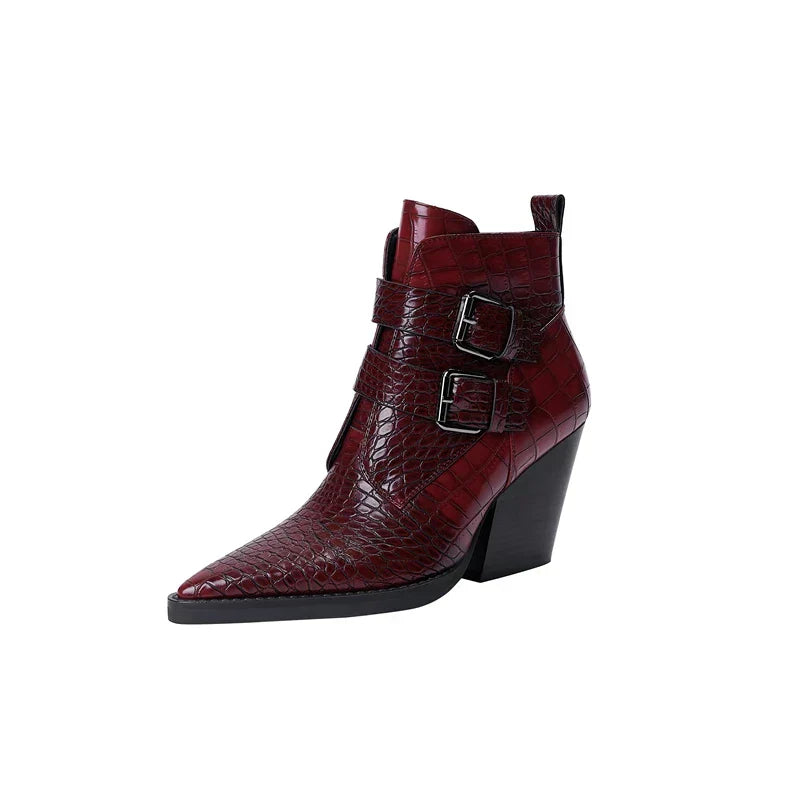 Women's Buckle Boots - VibreMode