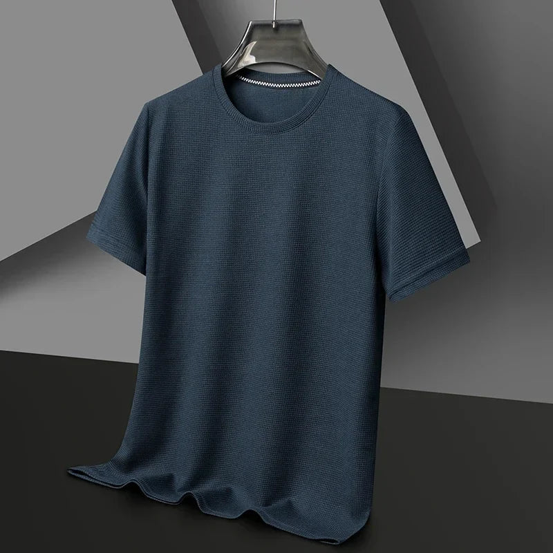 Men's Textured Short Sleeve T-Shirt